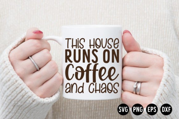 Coffee Quote SVG Cut File for Coffee Lovers