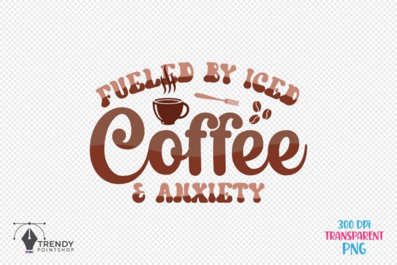 Fueled by Iced Coffee Quote SVG Design Review for Real Projects