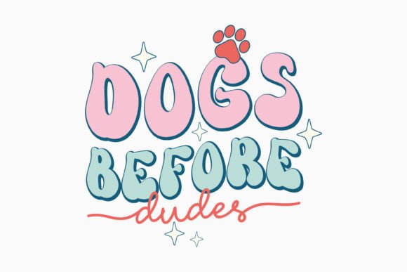 Funny Dog Quote SVG Design: A Retro Charm for Embroidery Projects