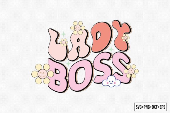 Lady Boss Quote Svg Design: A Bold Statement for Embroidery Projects