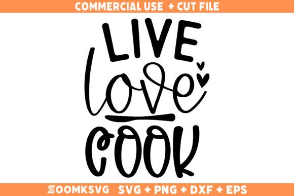 Live Love Cook SVG Review: A Kitchen Quote for Real Embroidery Projects