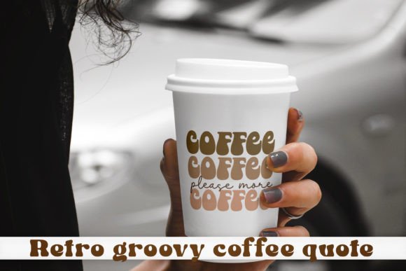 Retro Coffee Quote SVG: A Timeless Design for Real Embroidery Projects