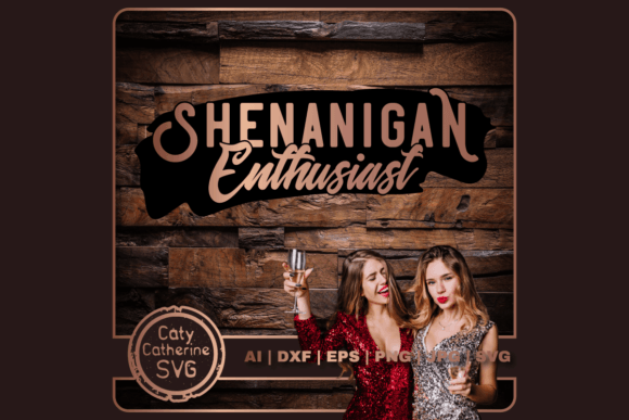 Shenanigan Enthusiast Funny Quote SVG Review for Real Embroidery Projects