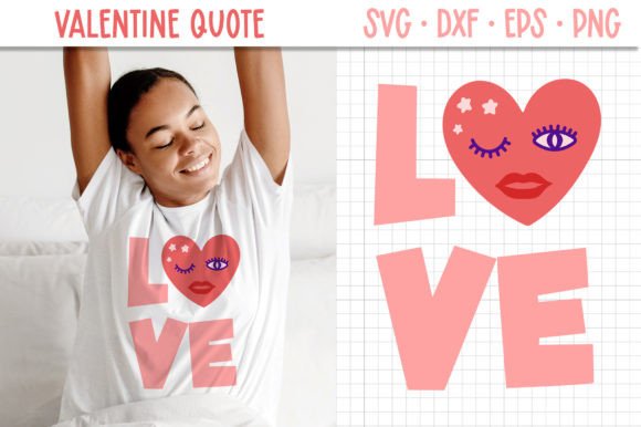 Valentine Quote SVG Cut File Love Quote Review